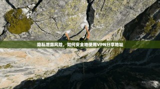 隐私泄露风险，如何安全地使用VPN分享地址