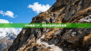 VPN登录门户，如何安全访问远程资源