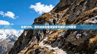 东京VPN，如何选择和使用安全可靠的VPN服务