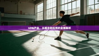 VPN产业，从概念到应用的全面解析