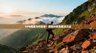 VPN网速为何变慢？原因分析及解决方法
