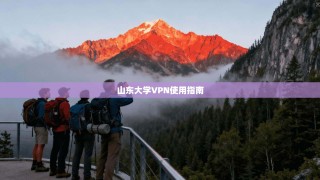 山东大学VPN使用指南