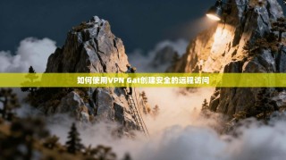 如何使用VPN Gat创建安全的远程访问