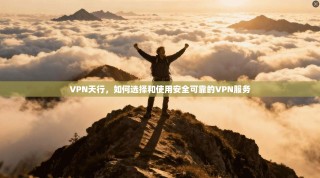 VPN天行，如何选择和使用安全可靠的VPN服务