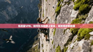 包流量VPN，如何在互联网上安全、高效地传输数据