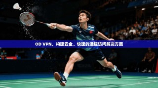 OD VPN，构建安全、快速的远程访问解决方案