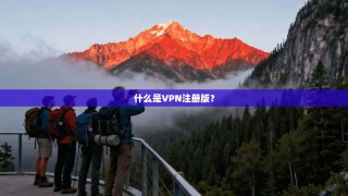 什么是VPN注册版？