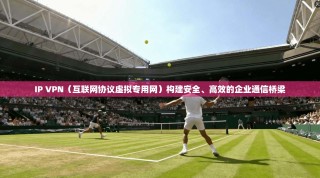 IP VPN（互联网协议虚拟专用网）构建安全、高效的企业通信桥梁