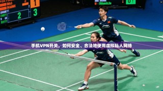 手机VPN开关，如何安全、合法地使用虚拟私人网络