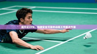 魔方云VPN，构建安全可靠的远程工作解决方案