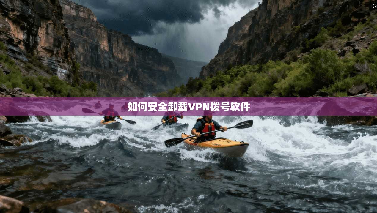 如何安全卸载VPN拨号软件  第1张
