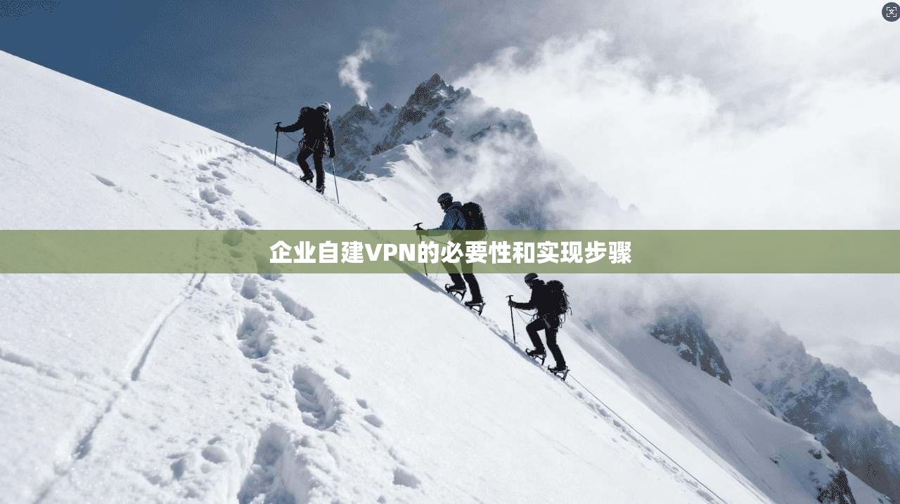 企业自建VPN的必要性和实现步骤  第1张