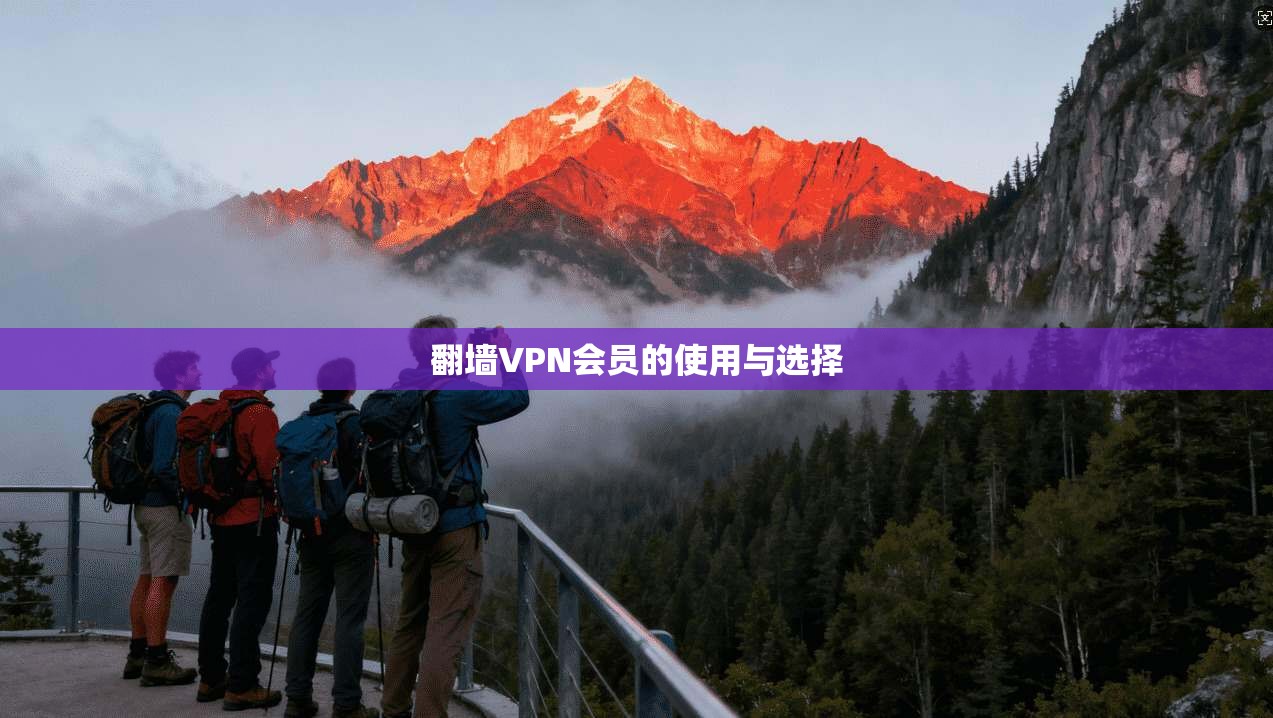 翻墙VPN会员的使用与选择  第1张