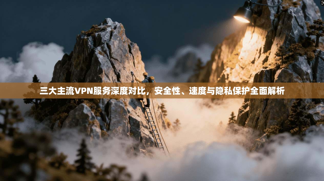 三大主流VPN服务深度对比，安全性、速度与隐私保护全面解析