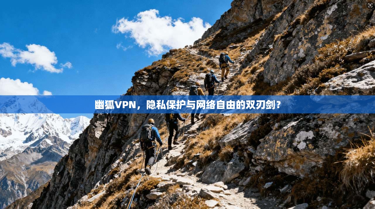 幽狐VPN，隐私保护与网络自由的双刃剑？