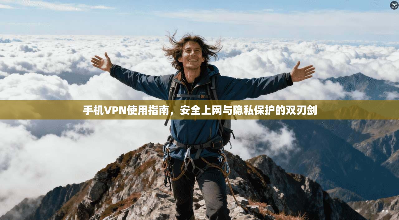 手机VPN使用指南，安全上网与隐私保护的双刃剑