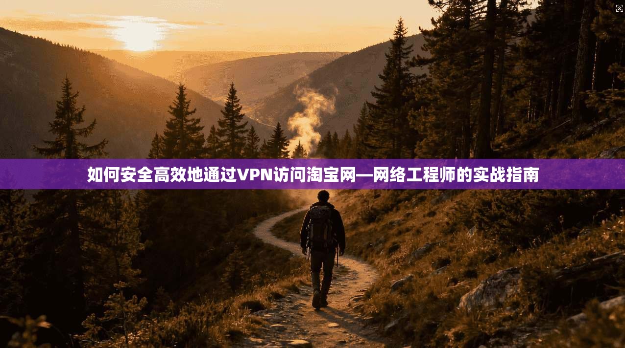 如何安全高效地通过VPN访问淘宝网—网络工程师的实战指南
