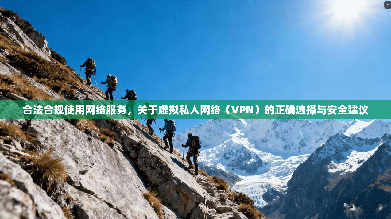 合法合规使用网络服务，关于虚拟私人网络（VPN）的正确选择与安全建议