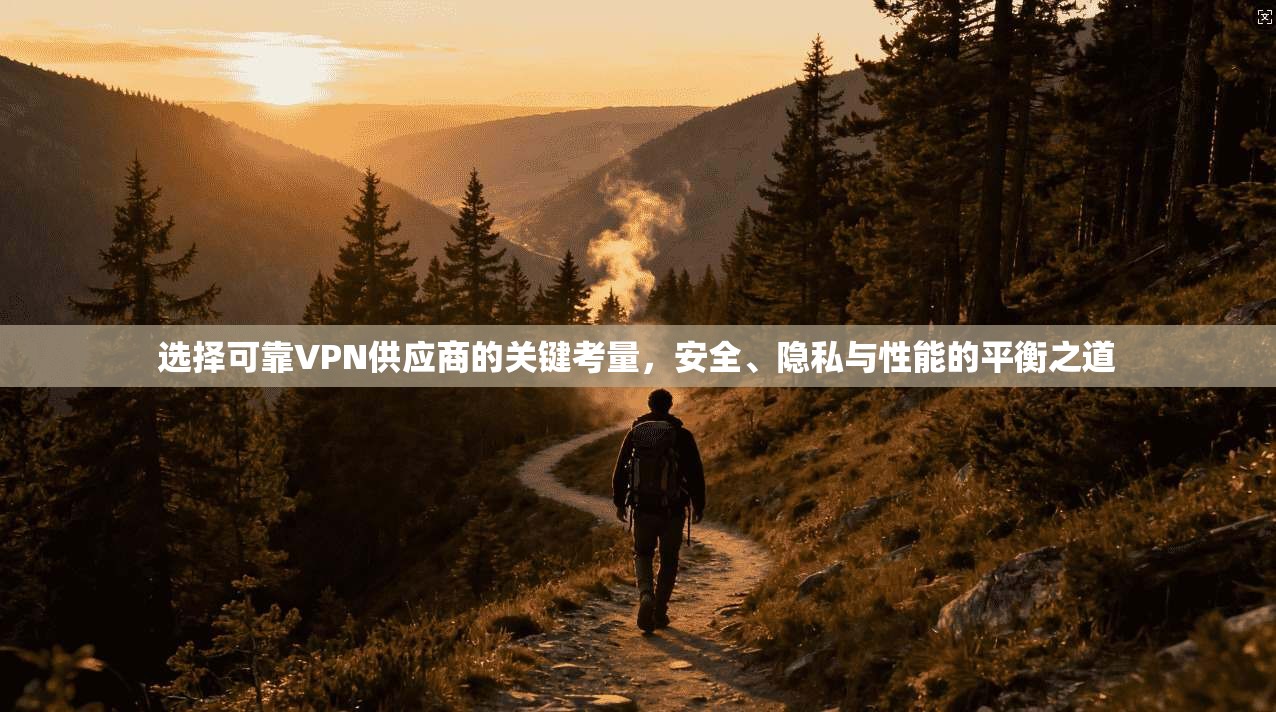 选择可靠VPN供应商的关键考量，安全、隐私与性能的平衡之道