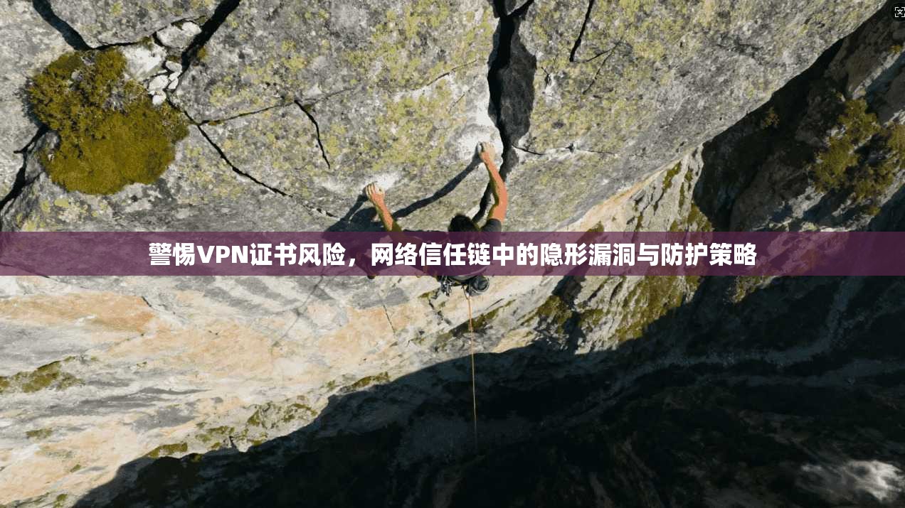 警惕VPN证书风险，网络信任链中的隐形漏洞与防护策略