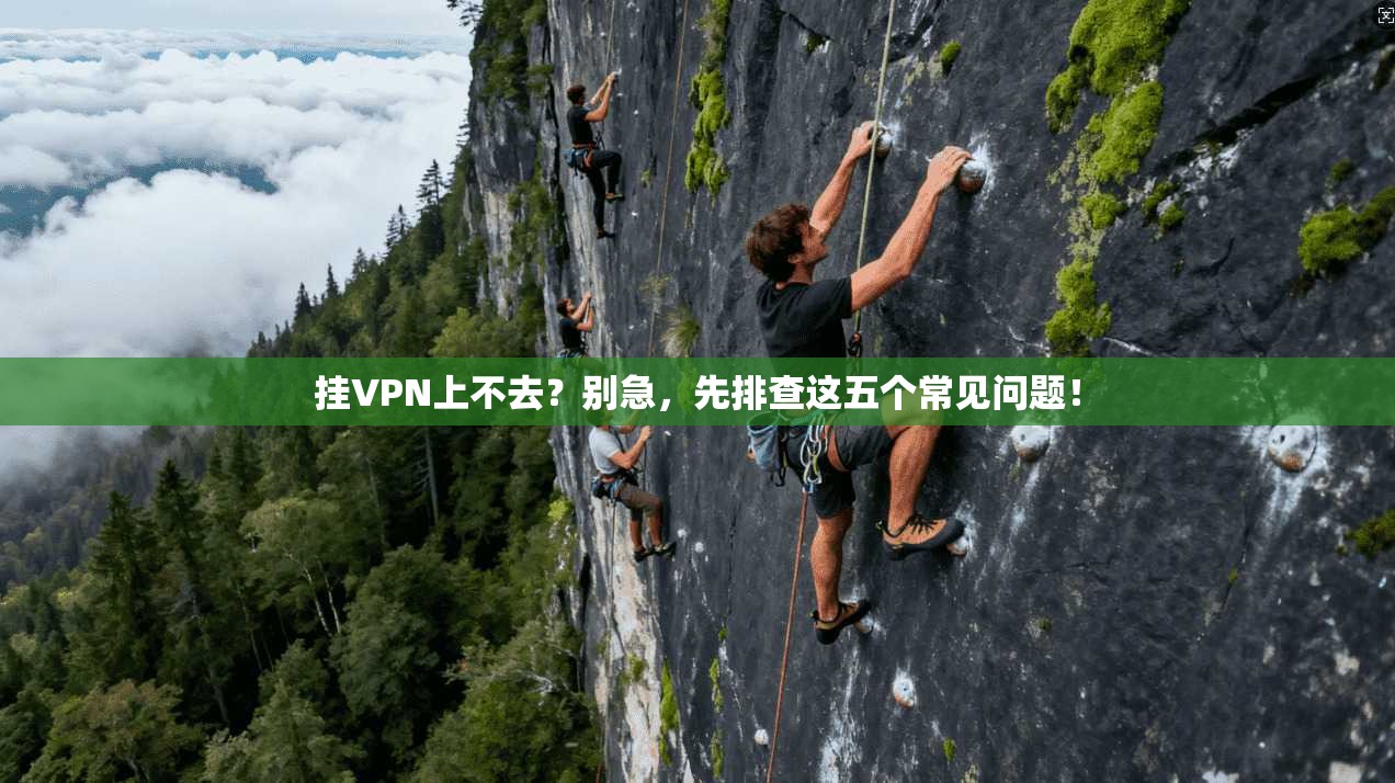 挂VPN上不去？别急，先排查这五个常见问题！