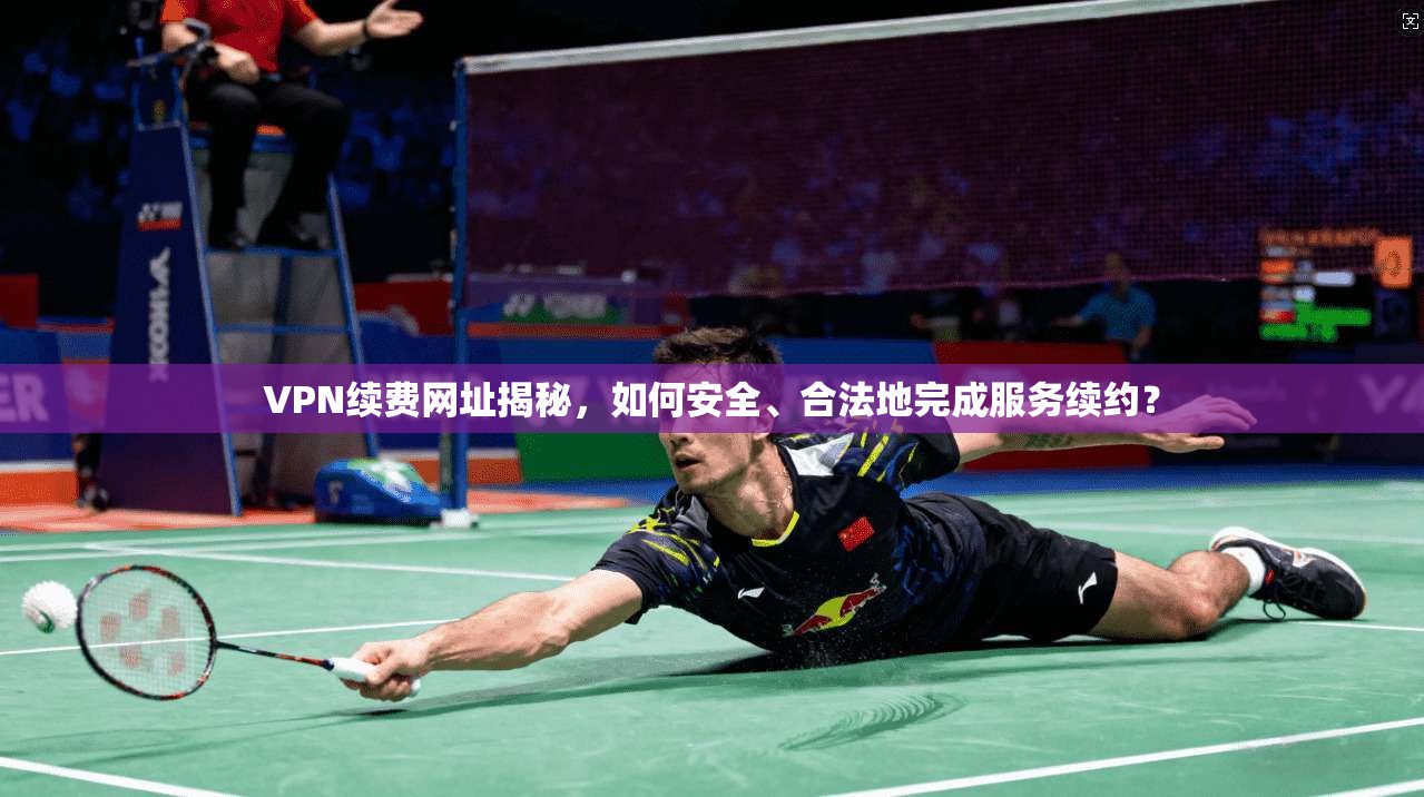 VPN续费网址揭秘，如何安全、合法地完成服务续约？
