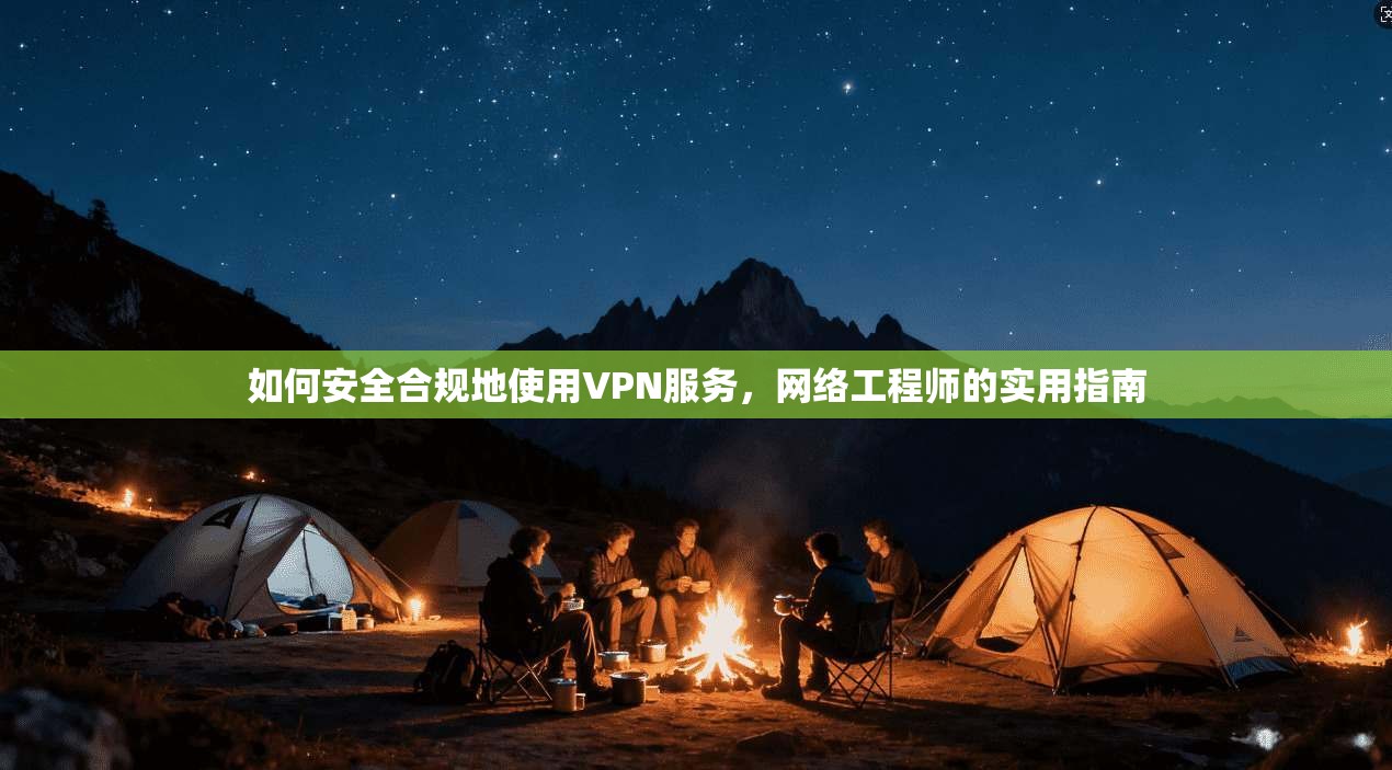 如何安全合规地使用VPN服务，网络工程师的实用指南