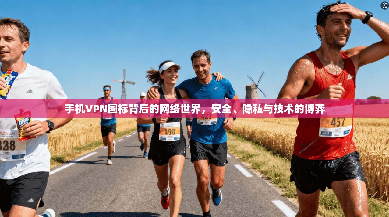 手机VPN图标背后的网络世界，安全、隐私与技术的博弈
