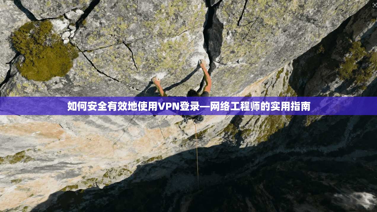 如何安全有效地使用VPN登录—网络工程师的实用指南