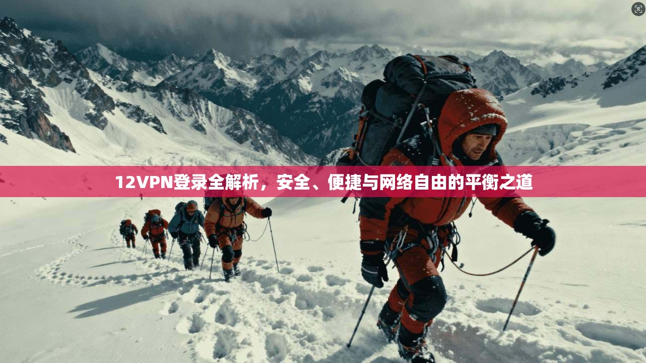 12VPN登录全解析，安全、便捷与网络自由的平衡之道