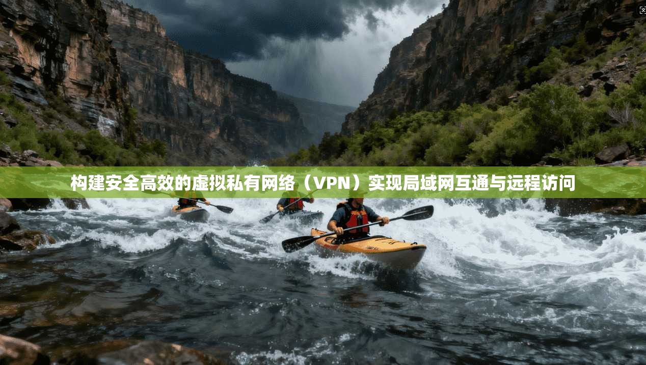 构建安全高效的虚拟私有网络（VPN）实现局域网互通与远程访问