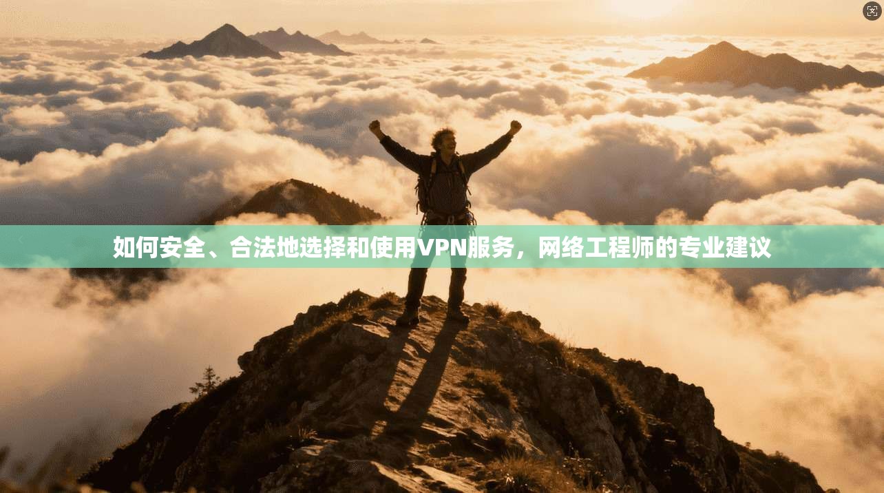 如何安全、合法地选择和使用VPN服务，网络工程师的专业建议