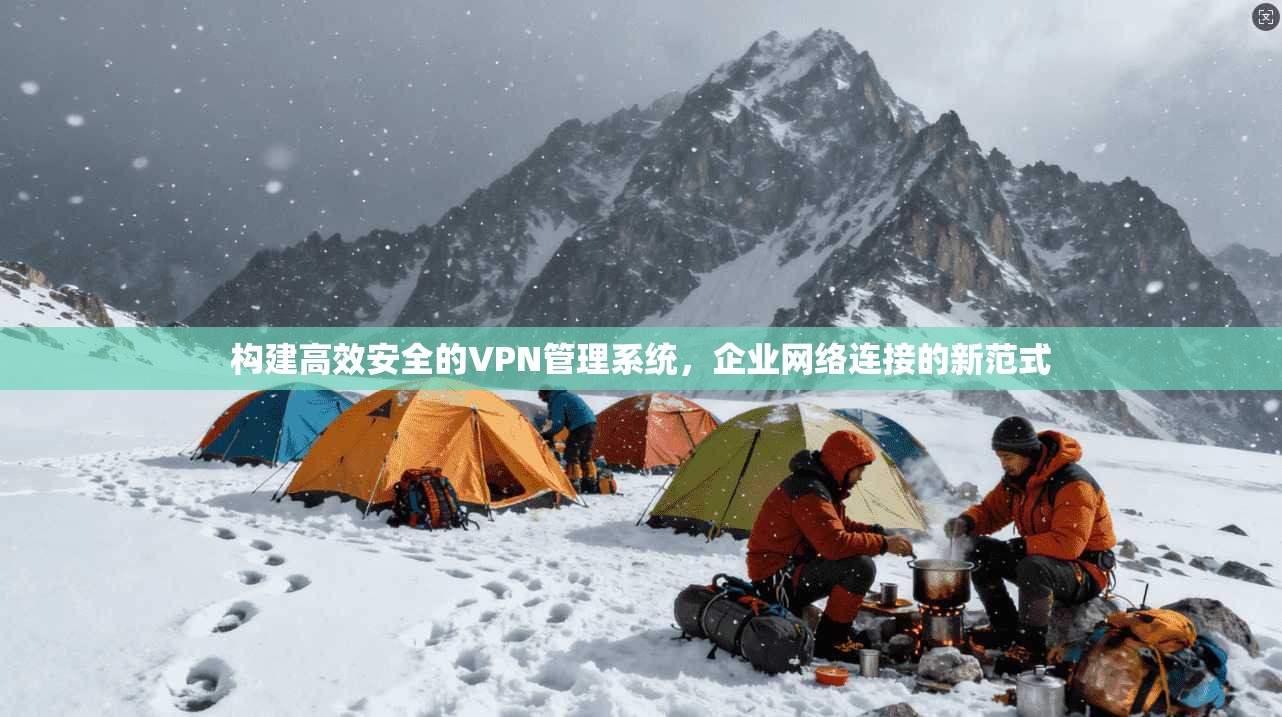 构建高效安全的VPN管理系统，企业网络连接的新范式