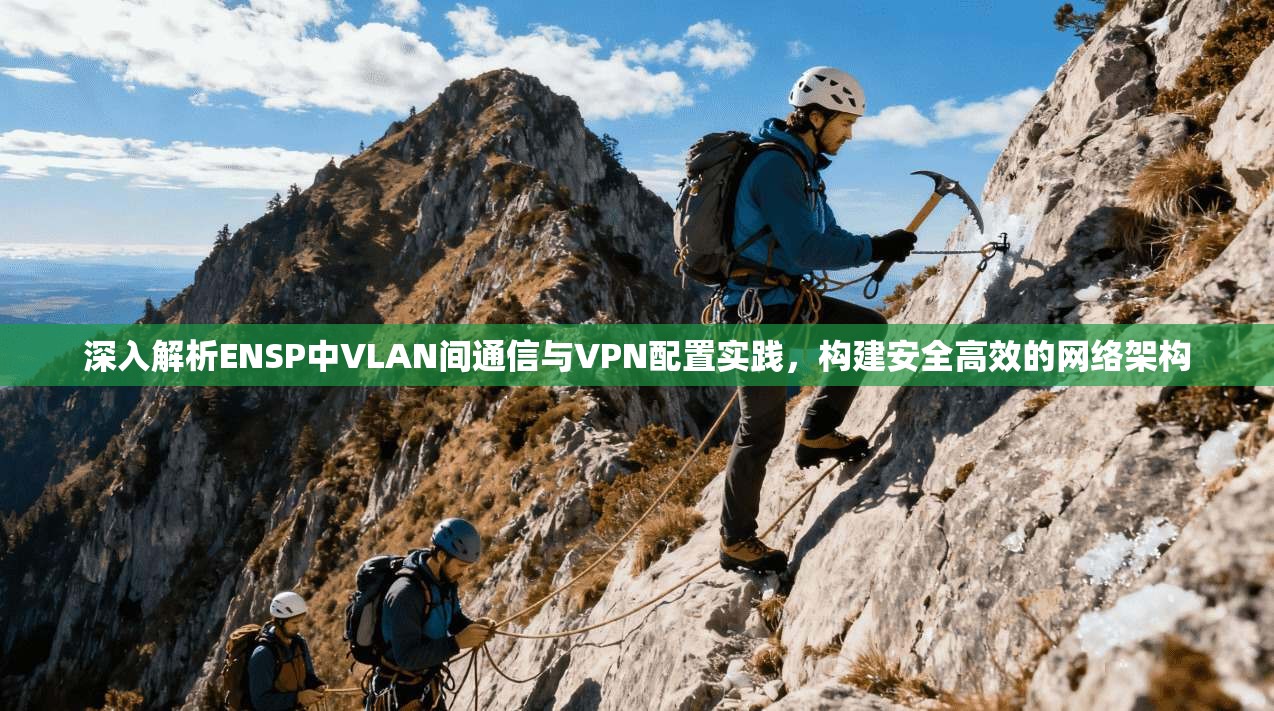深入解析ENSP中VLAN间通信与VPN配置实践，构建安全高效的网络架构