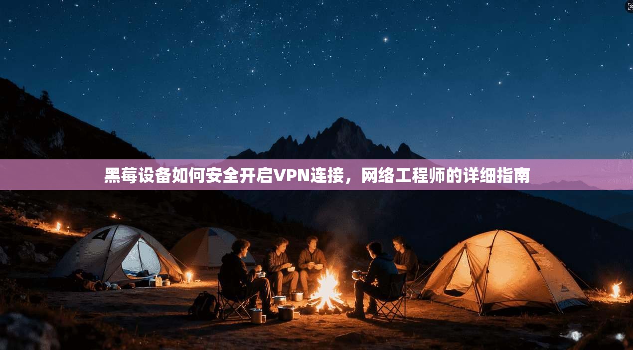 黑莓设备如何安全开启VPN连接，网络工程师的详细指南