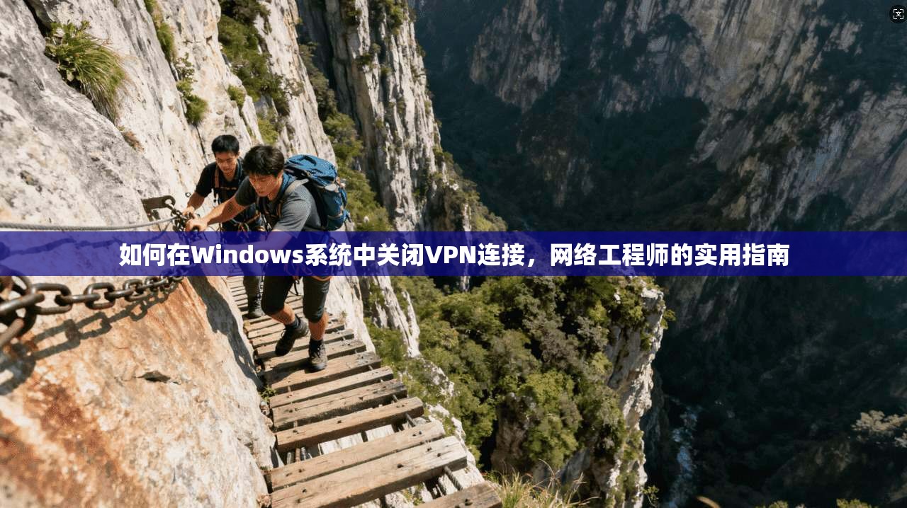 如何在Windows系统中关闭VPN连接，网络工程师的实用指南