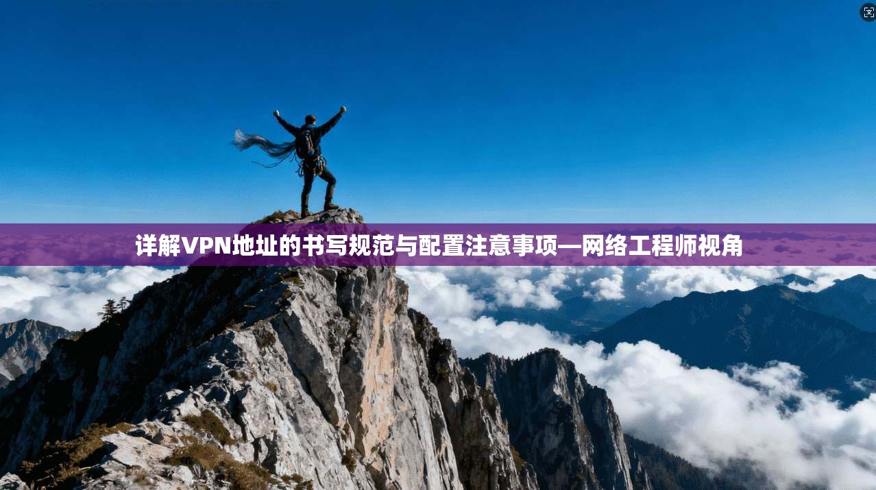 详解VPN地址的书写规范与配置注意事项—网络工程师视角