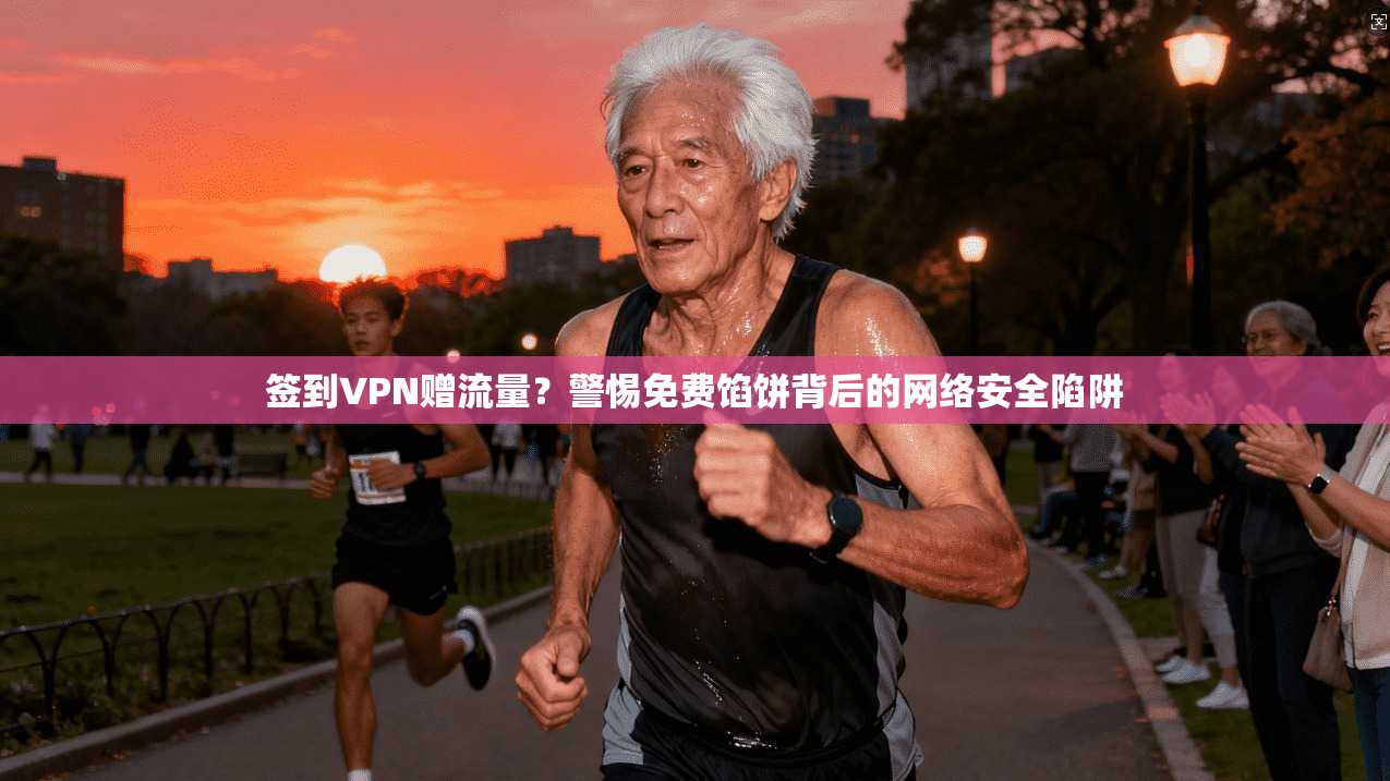 签到VPN赠流量？警惕免费馅饼背后的网络安全陷阱
