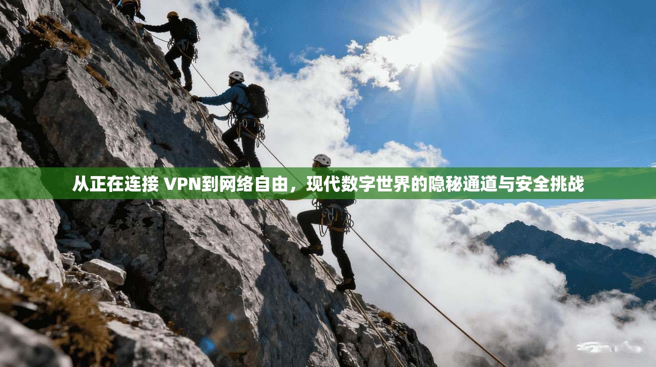 从正在连接 VPN到网络自由，现代数字世界的隐秘通道与安全挑战