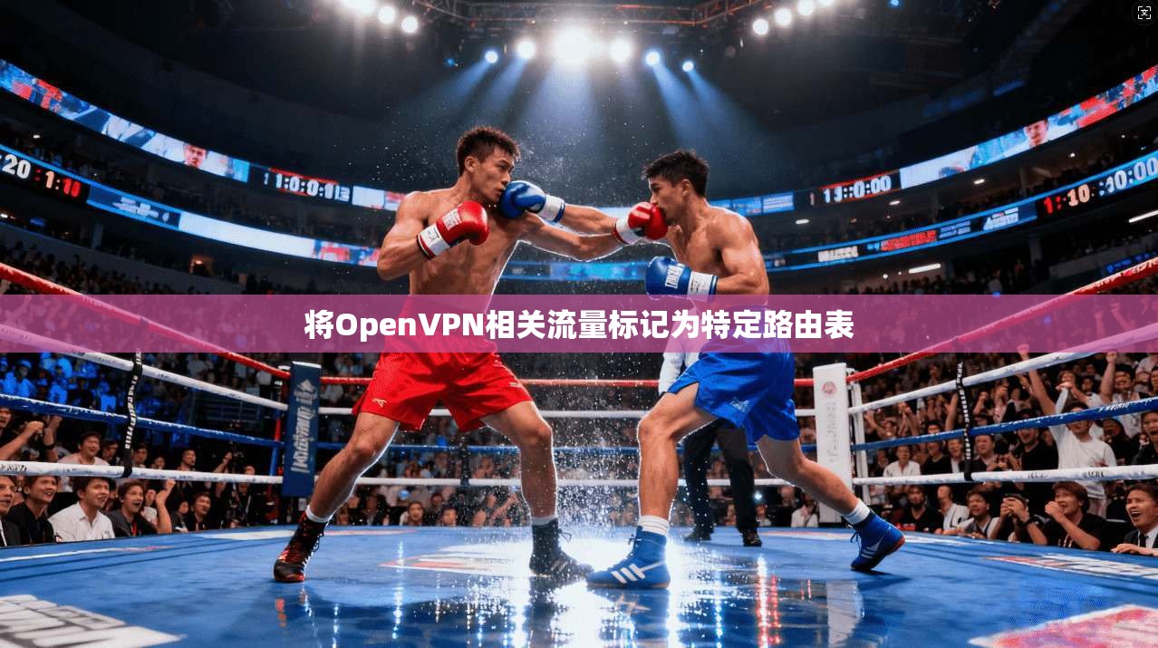 将OpenVPN相关流量标记为特定路由表
