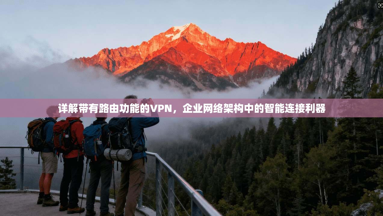 详解带有路由功能的VPN，企业网络架构中的智能连接利器