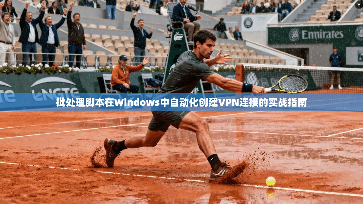 批处理脚本在Windows中自动化创建VPN连接的实战指南