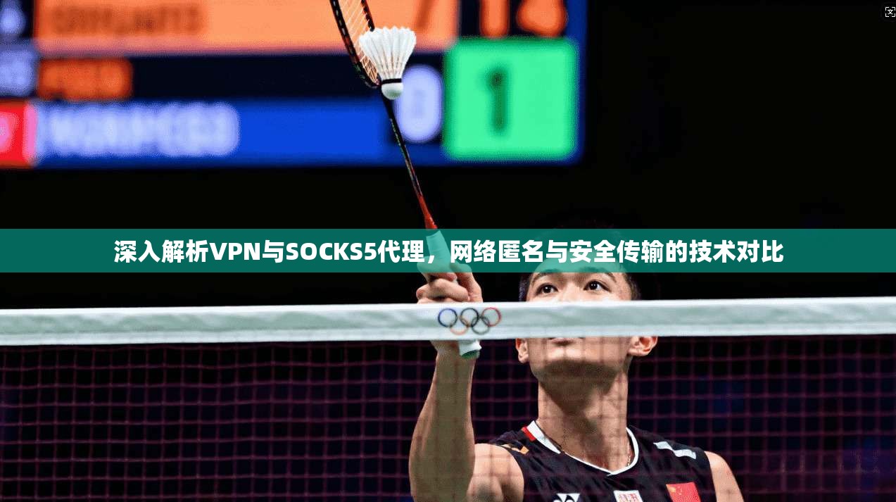 深入解析VPN与SOCKS5代理，网络匿名与安全传输的技术对比