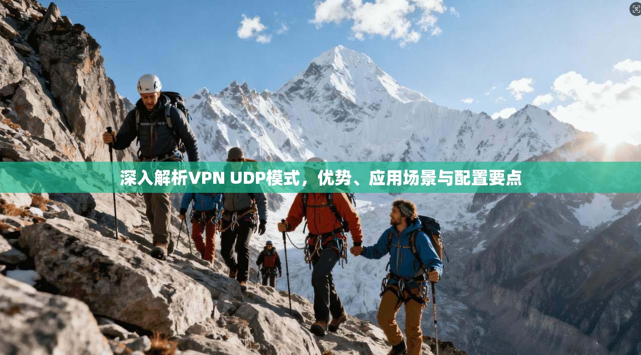 深入解析VPN UDP模式，优势、应用场景与配置要点