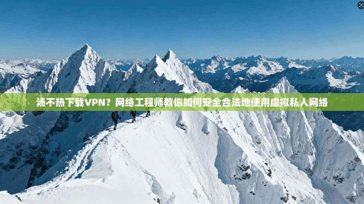 汤不热下载VPN？网络工程师教你如何安全合法地使用虚拟私人网络