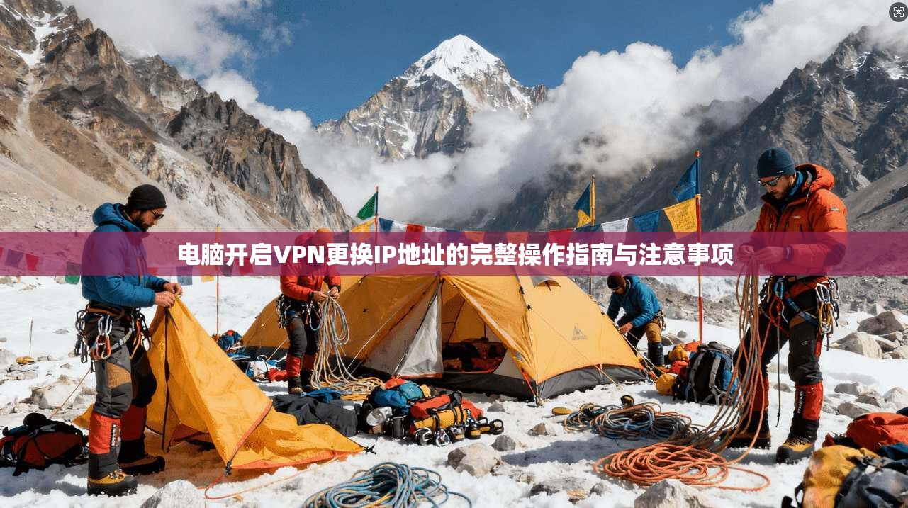 电脑开启VPN更换IP地址的完整操作指南与注意事项