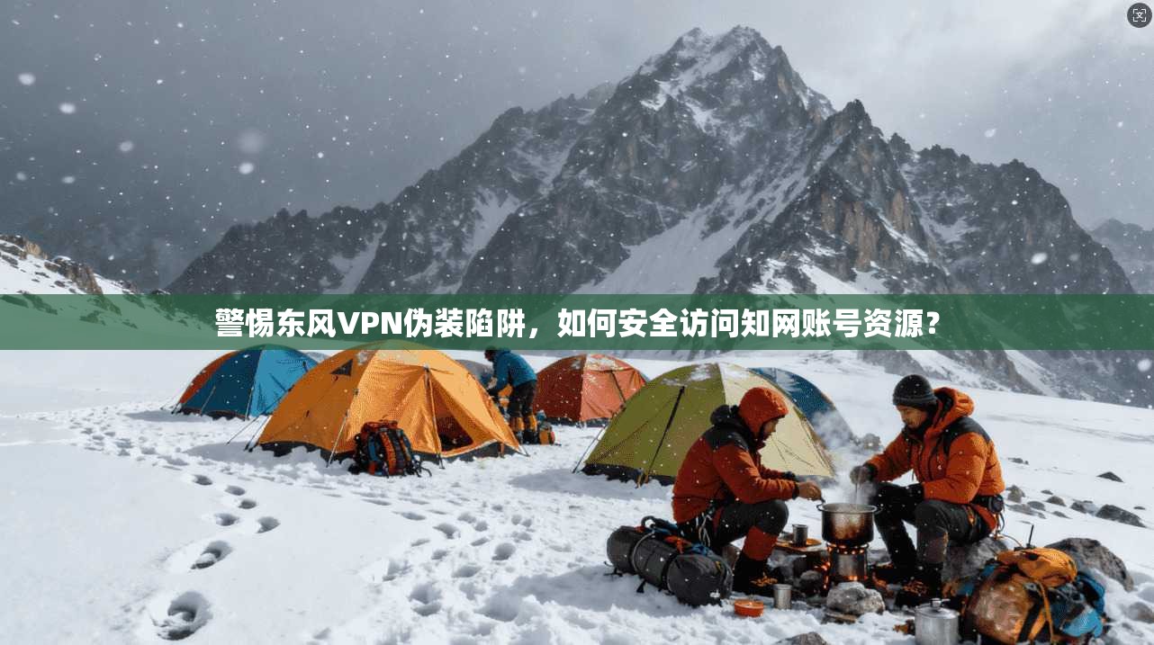 警惕东风VPN伪装陷阱，如何安全访问知网账号资源？