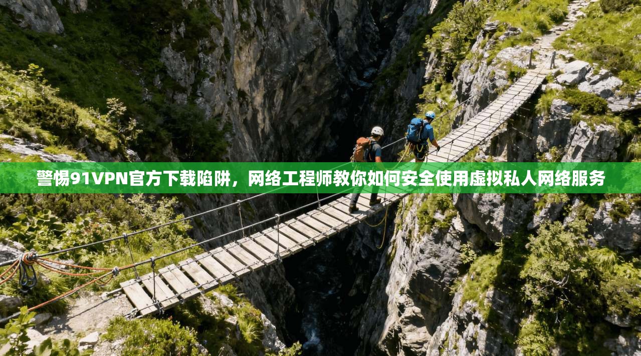 警惕91VPN官方下载陷阱，网络工程师教你如何安全使用虚拟私人网络服务
