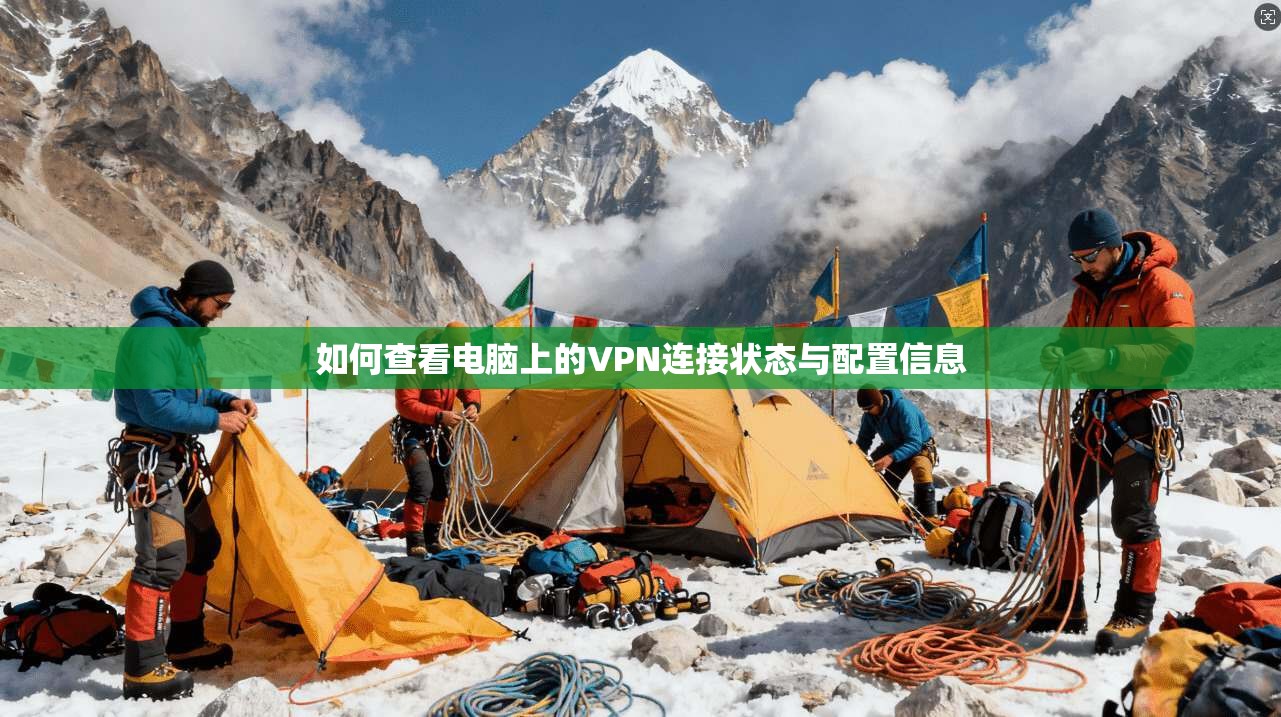 如何查看电脑上的VPN连接状态与配置信息