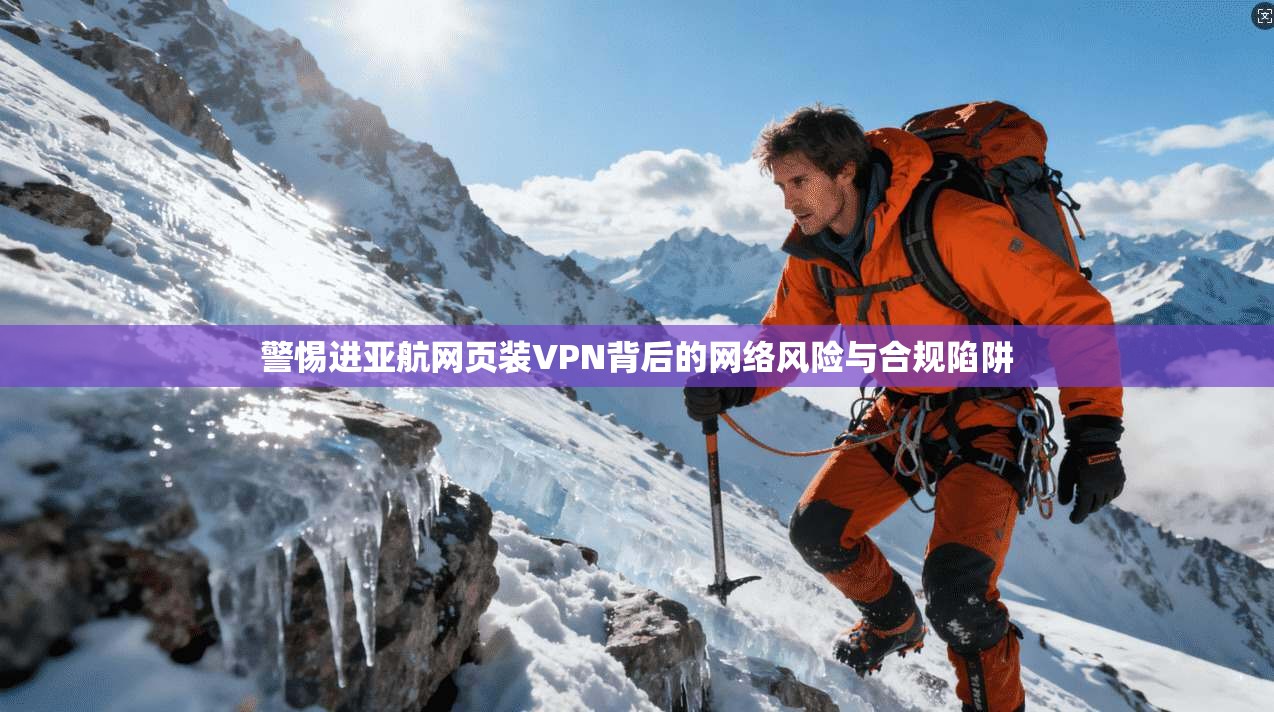 警惕进亚航网页装VPN背后的网络风险与合规陷阱